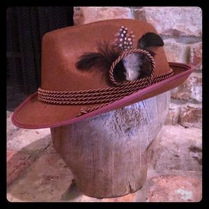 New camel color fedora